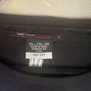 Men’s Nike Tiger Woods golf knit sweater